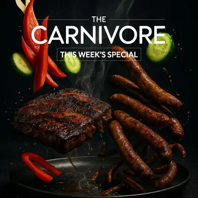 AI enhanced dramatic style food photo