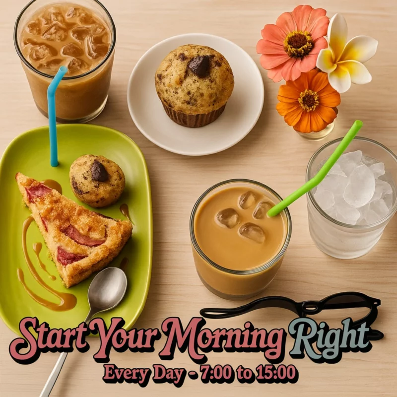 Morning breakfast menu